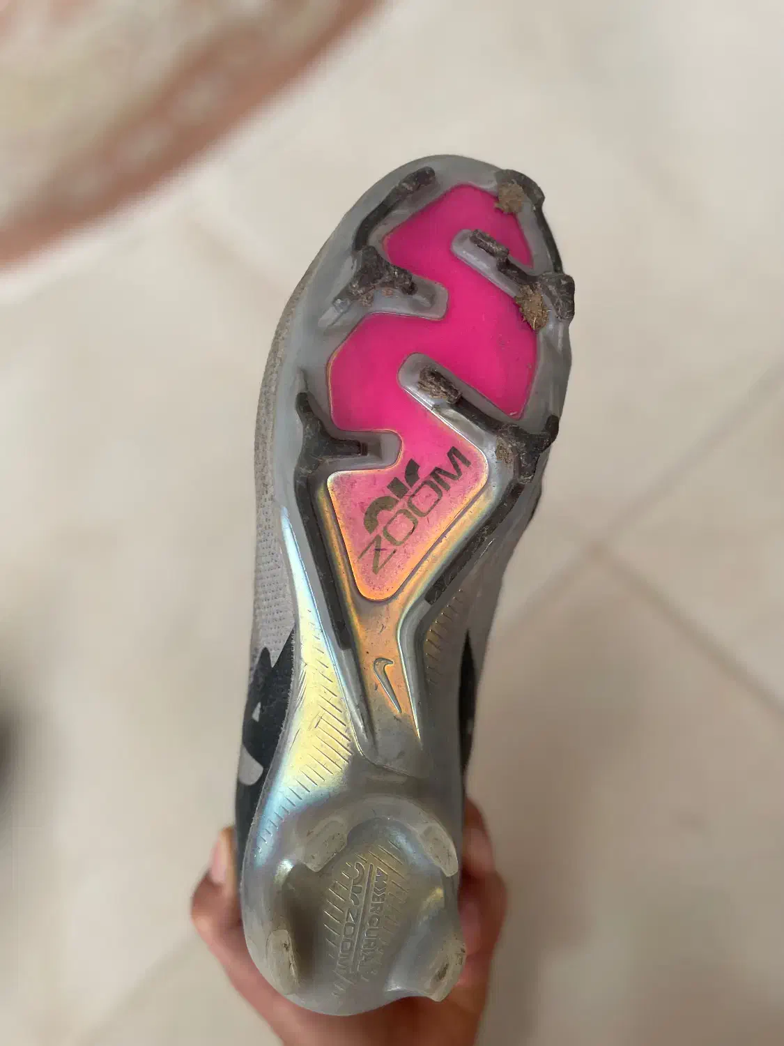 کفش فوتبال نایک Air zoom سایز ۳۸/۳۹|کیف، کفش، کمربند|اصفهان, قلعه طبره|دیوار