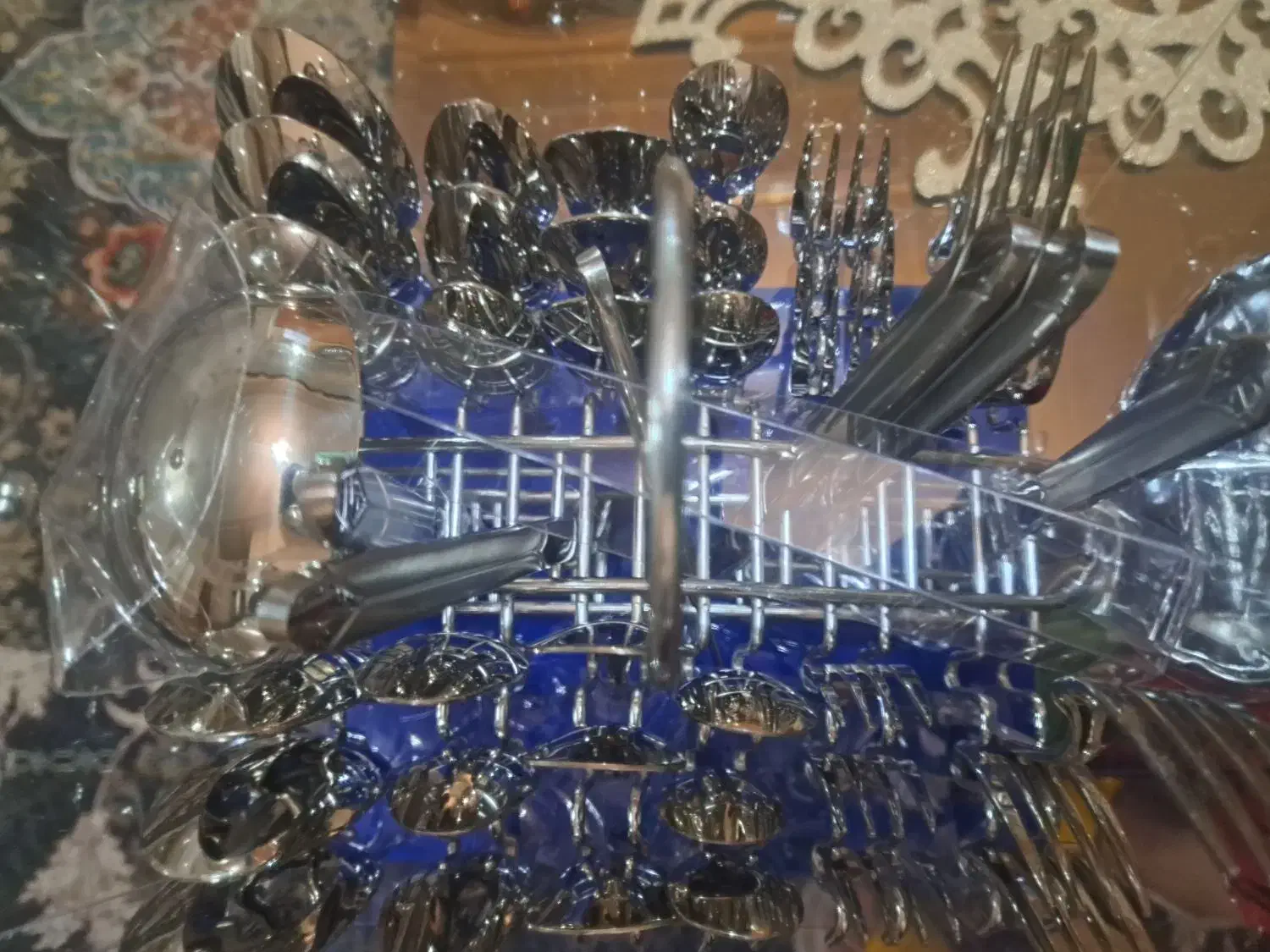 ست قاشق وچنگال وچاقو اک بندزیرقیمت|ظروف سرو و پذیرایی|شاهینشهر, طالقانی|دیوار