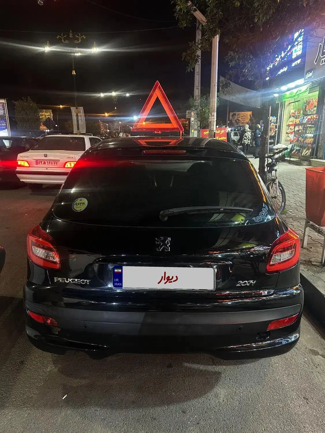 207 مشکی ۱۴۰۱|خودرو سواری و وانت|نوشهر, |دیوار