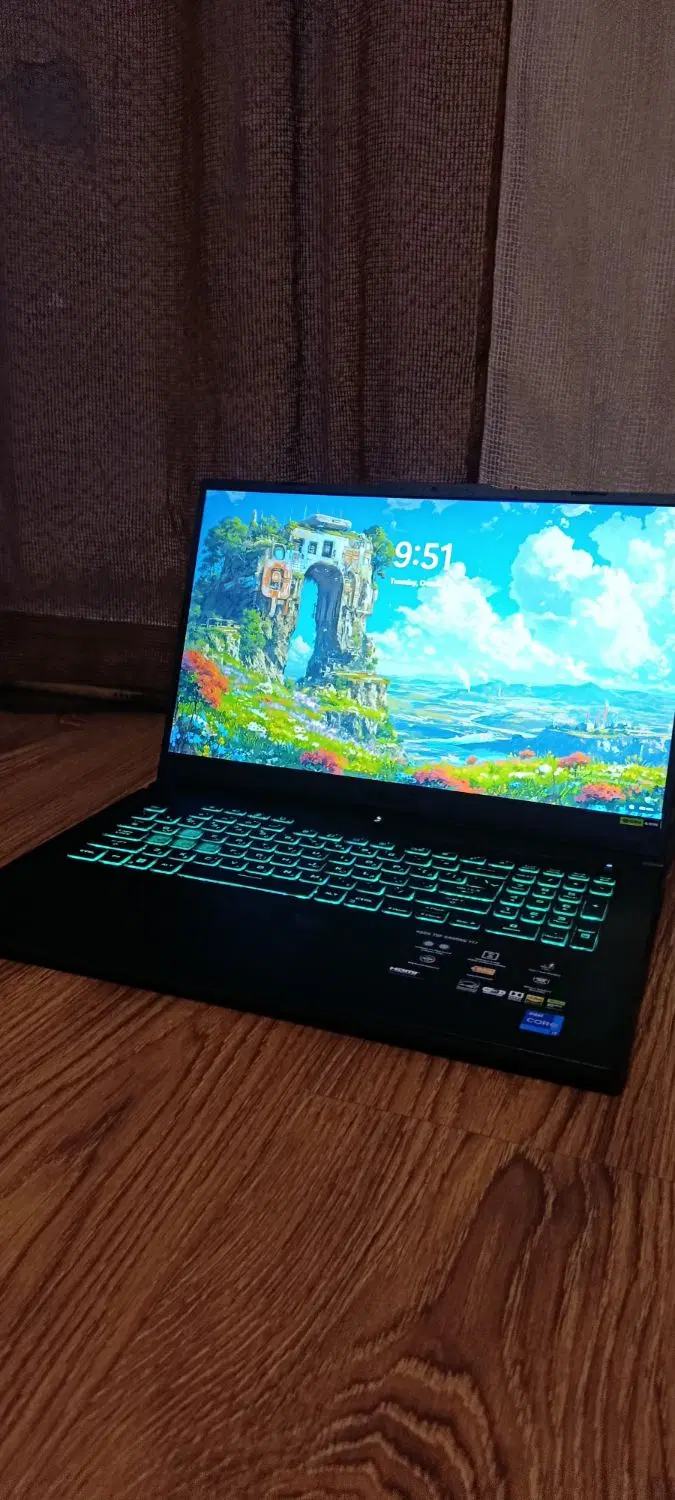 asus tuf f17|رایانه همراه|تهران, حکمت|دیوار