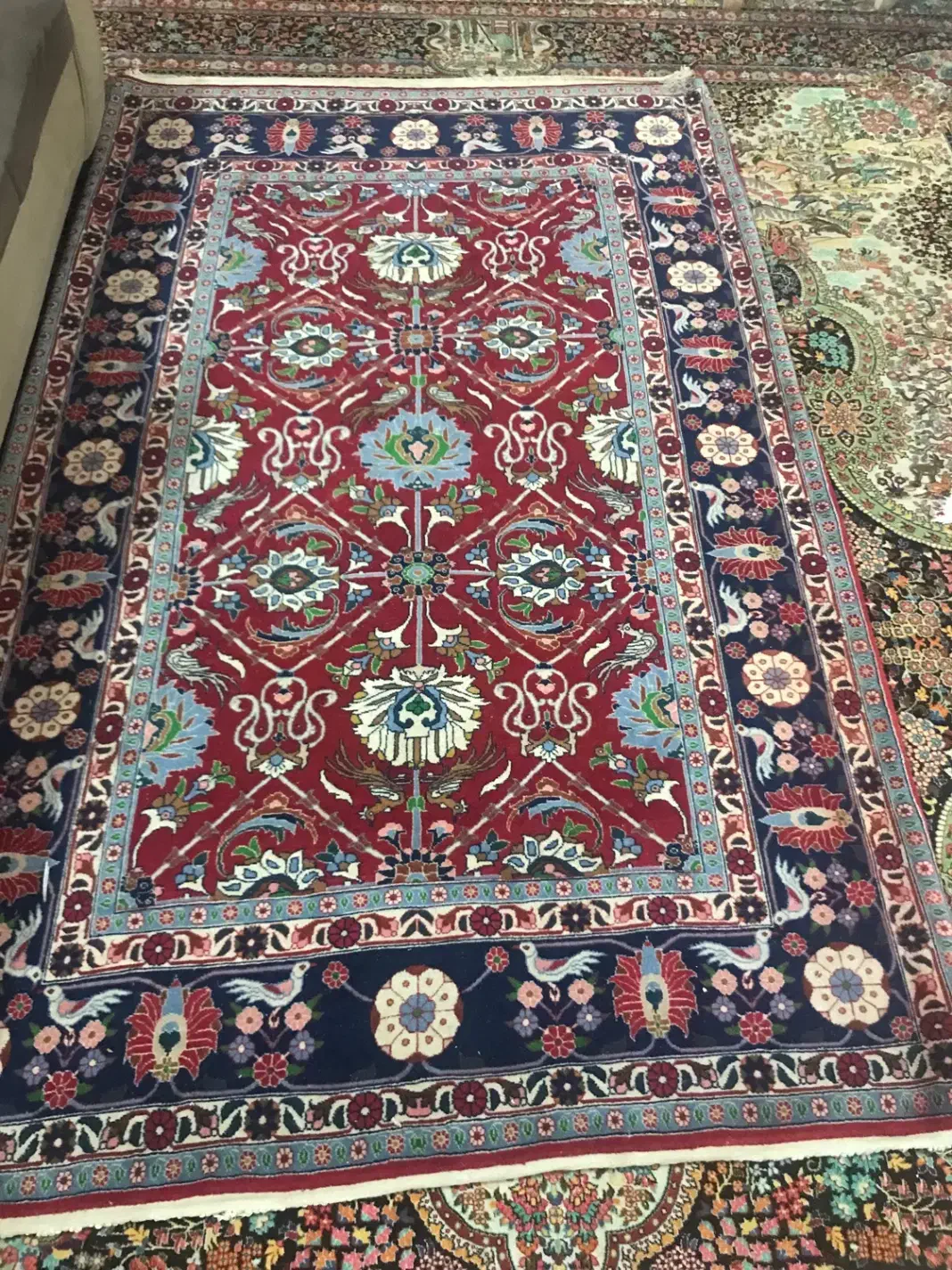 فرش|فرش|ورامین, ورامین|دیوار