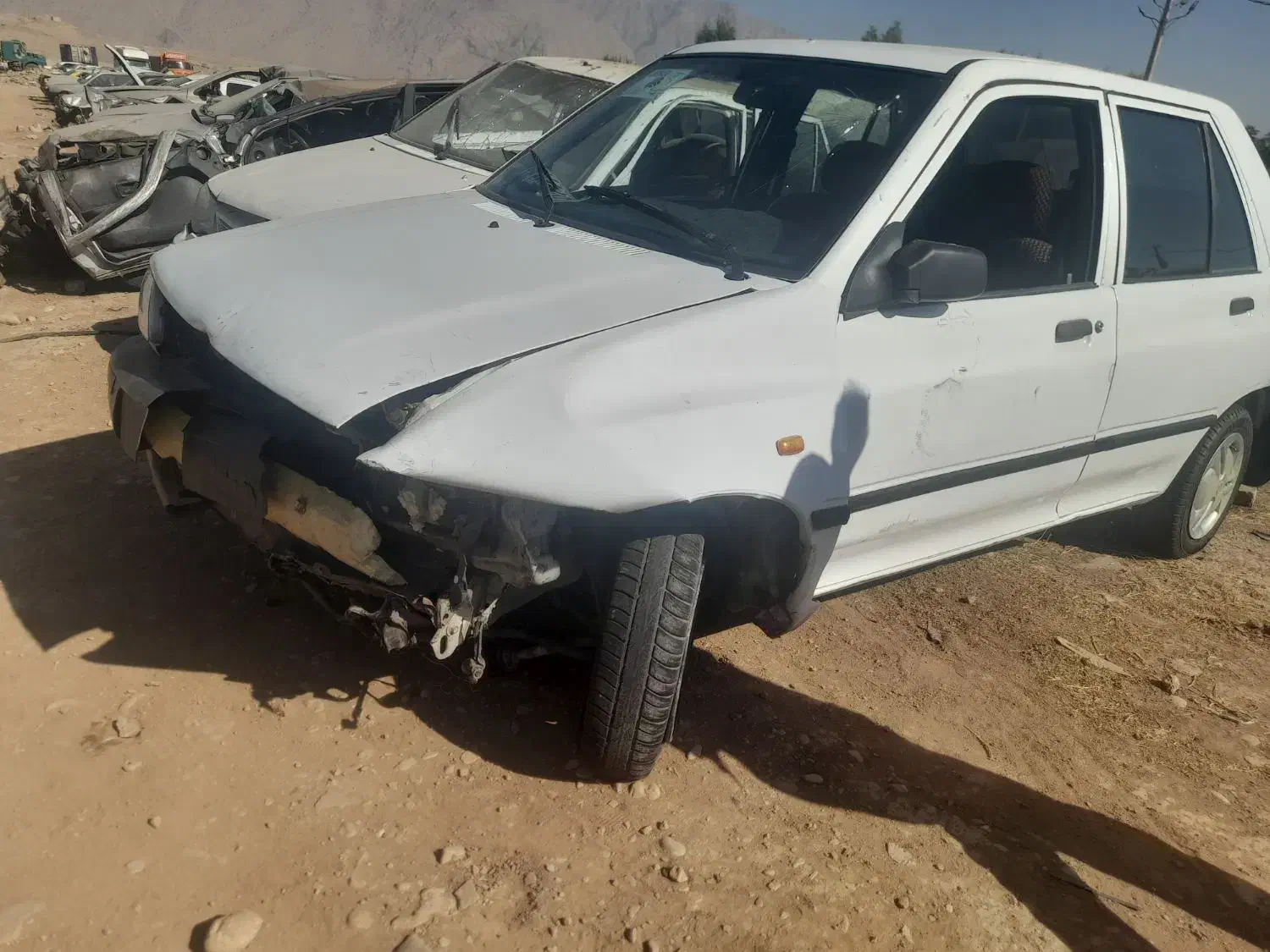 پراید تصادفی|خودرو سواری و وانت|خرمآباد, |دیوار