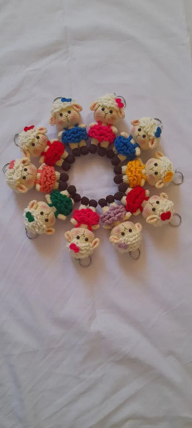 عروسک بافتنی|اسباب‌بازی بچه|زرند, |دیوار