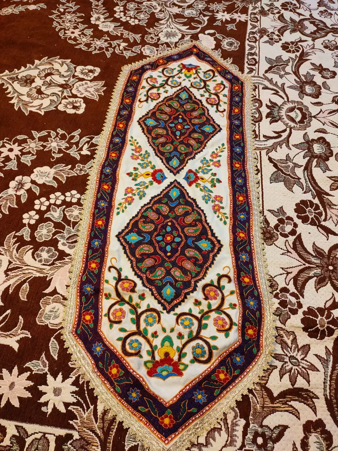 رانر رومیزی|پرده، رانر، رومیزی|بافت, |دیوار