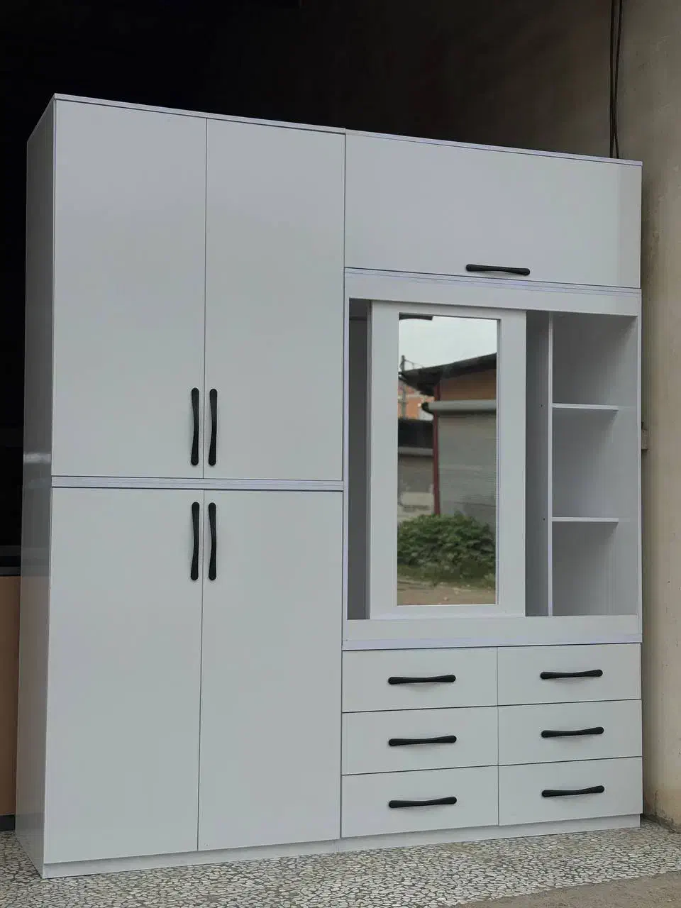 کمد دیواری کمد لباس مدرن کمد اماده تحویل جدید کمد|جاکفشی، کمد، دراور|ساری, |دیوار