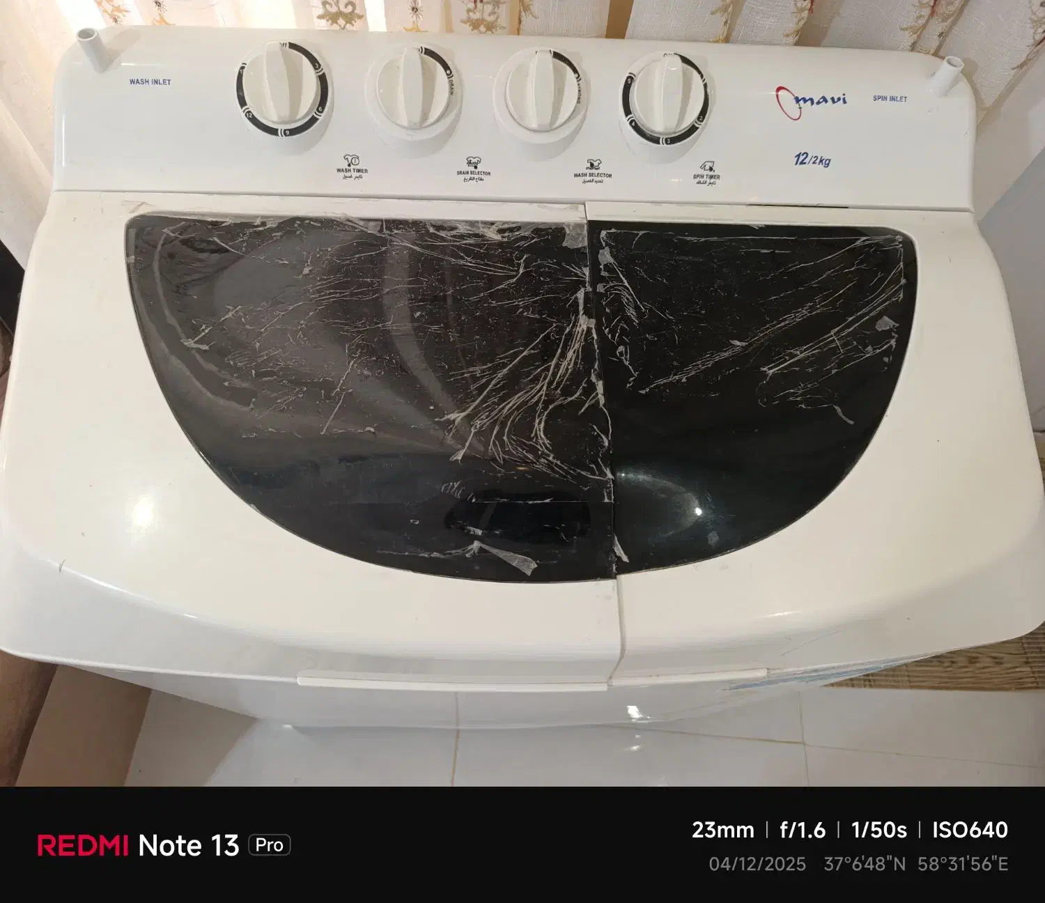 لباسشویی 12کیلوی|ماشین لباسشویی و خشککن لباس|قوچان, |دیوار