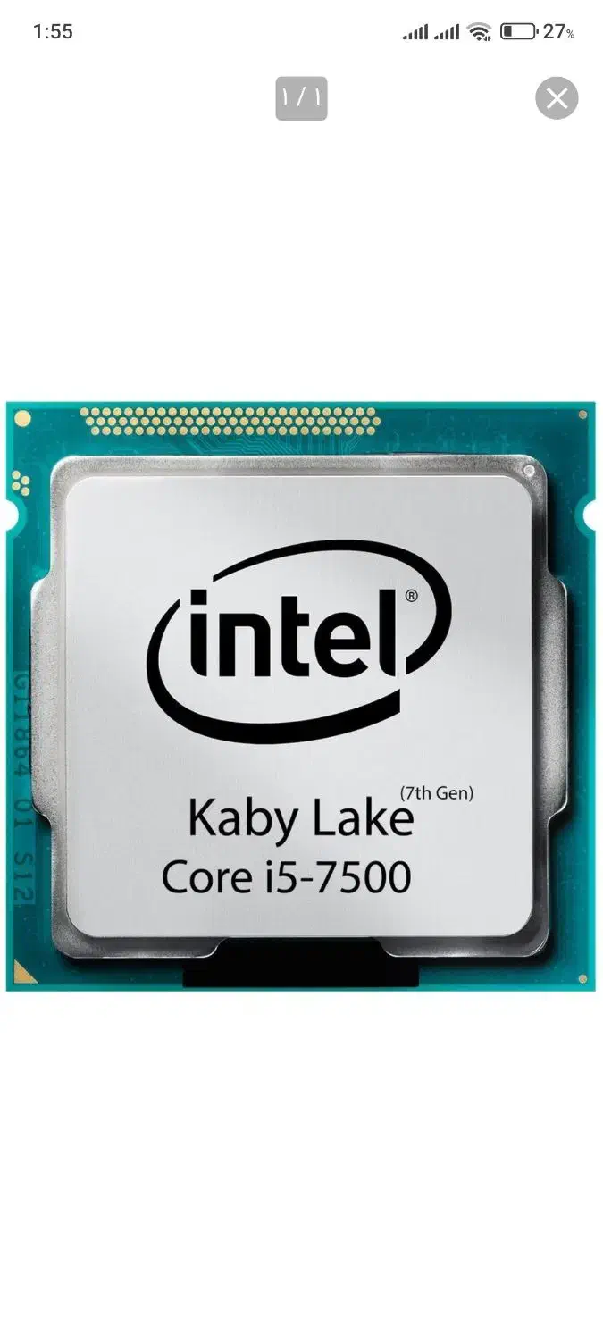 مادربرد Asus H110 و CPU i5-7500|قطعات و لوازم جانبی رایانه|بیرجند, |دیوار