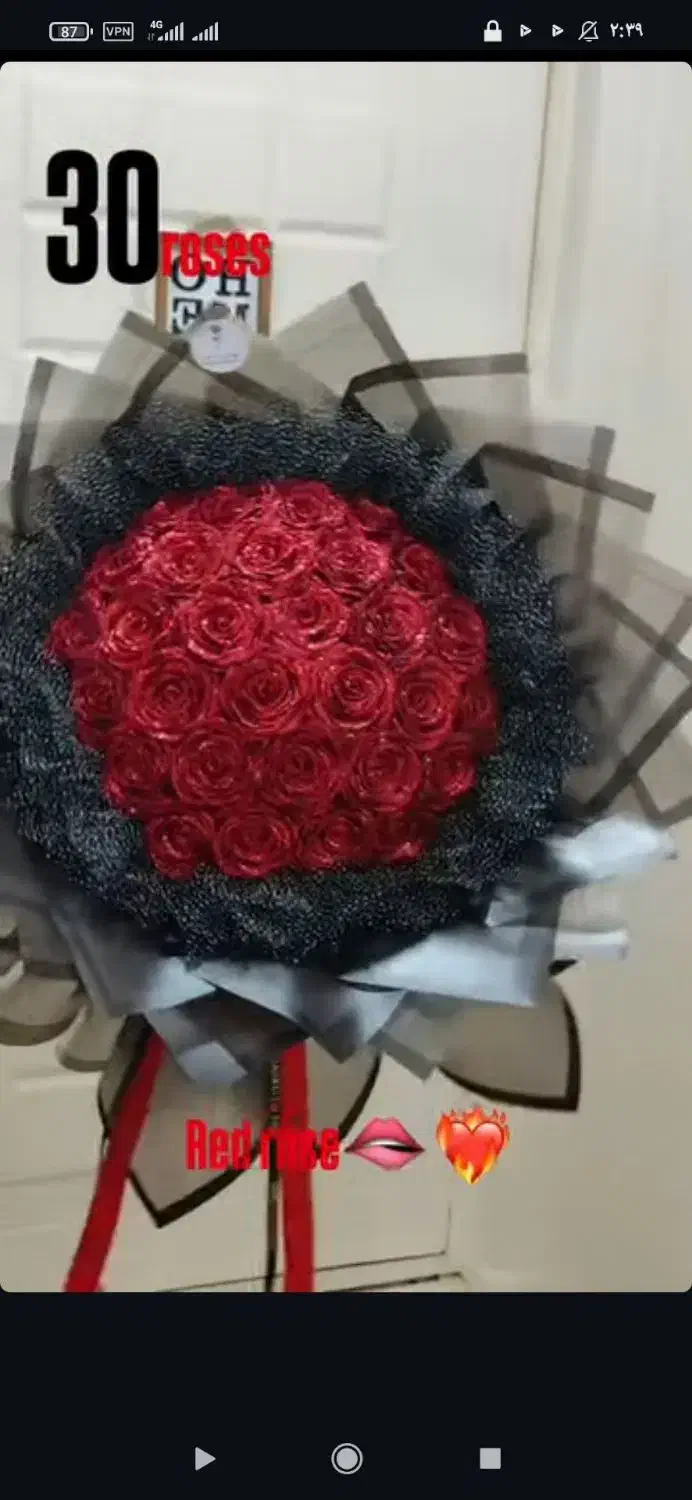 گل روبانی خاص|گل مصنوعی|تبریز, |دیوار