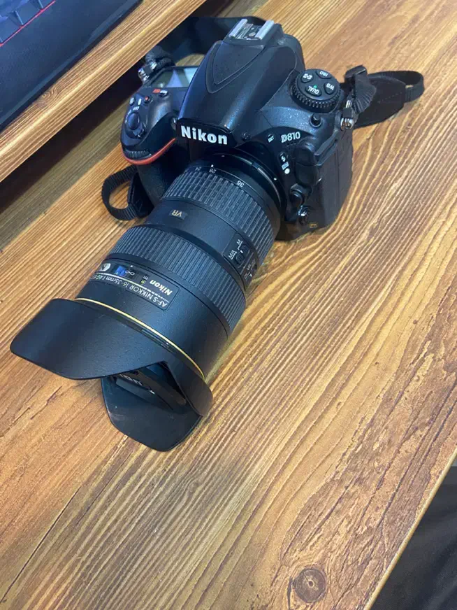 دوربین نیکون D810 + لنز نیکون 16-35|دوربین عکاسی و فیلم‌برداری|قم, شهرک قدس|دیوار