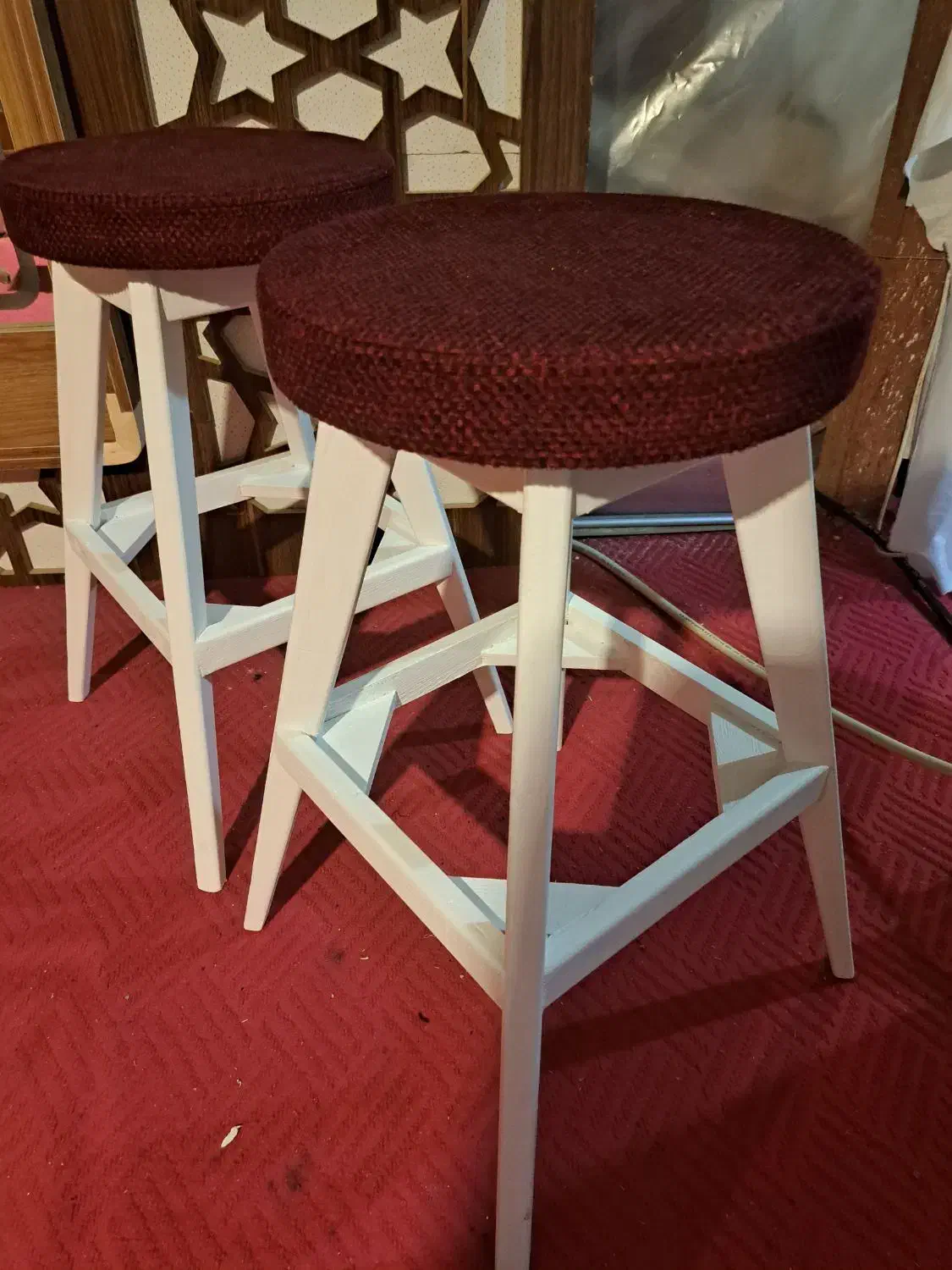 صندلی چهارپایه چوب روسی|صندلی و نیمکت|مشهد, رضاشهر|دیوار