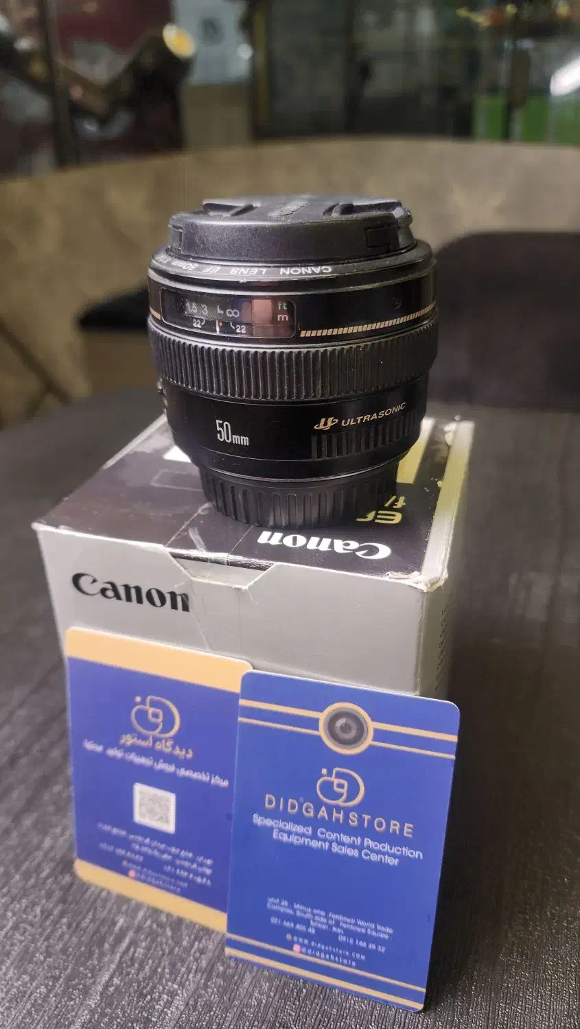 لنز کنن  Canon 50mm F1.4 USM|دوربین عکاسی و فیلم‌برداری|تهران, فردوسی|دیوار