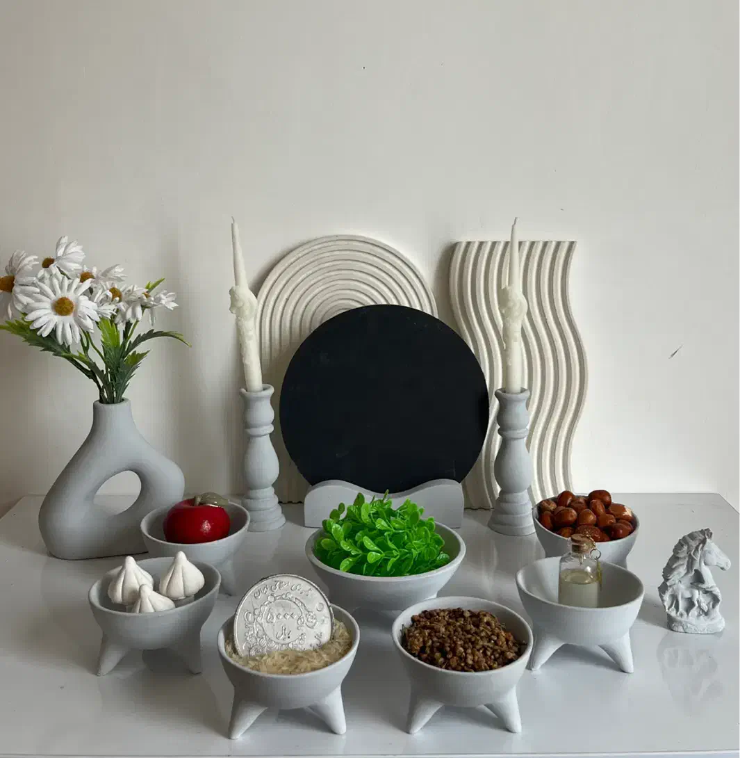 هفت سین سنگ مصنوعی|صنایع دستی و سایر لوازم تزئینی|کرمانشاه, |دیوار