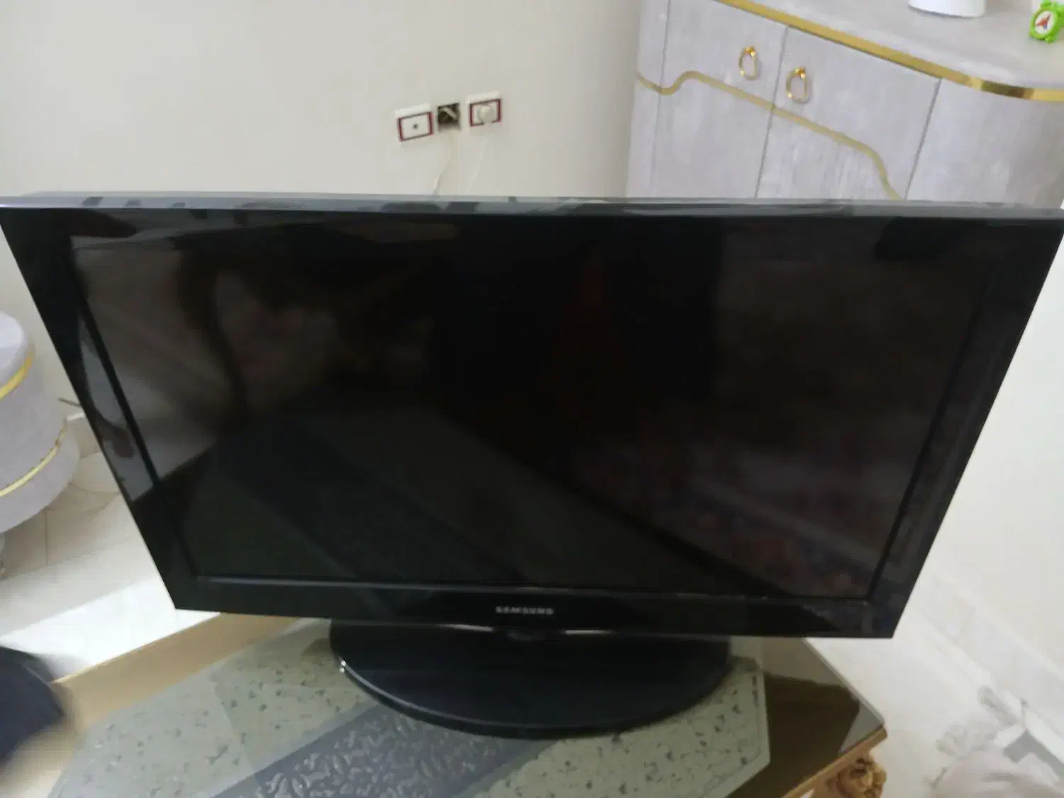 ال سی دی سامسونگ 32 اینچ با سینمای خانگی سالم|تلویزیون و پروژکتور|قدس, شهر‌قدس|دیوار