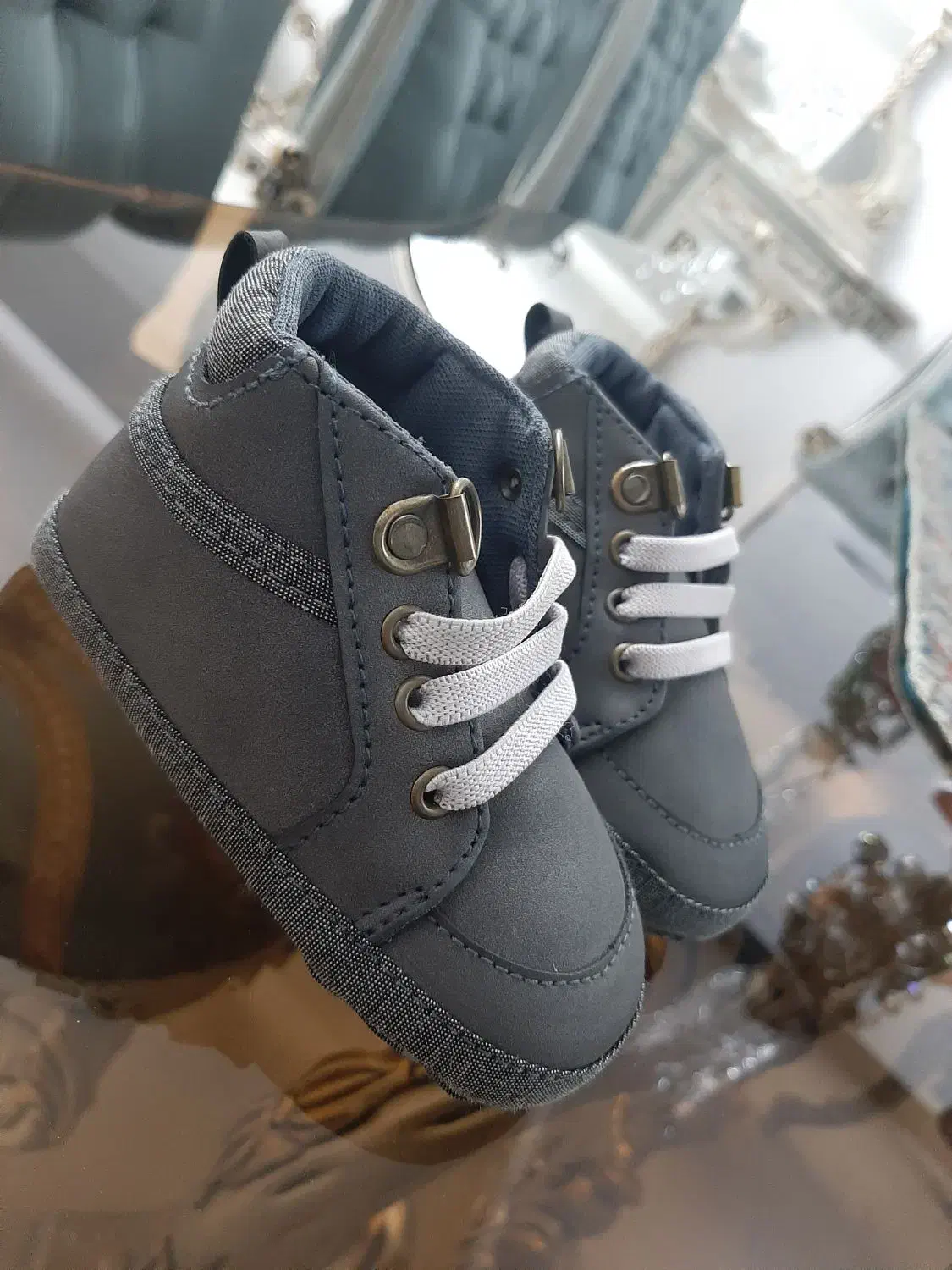 پاپوش نوزادی ، ۶ تا ۱۲ ماه|کفش و لباس بچه|محمدیه-قزوین, |دیوار