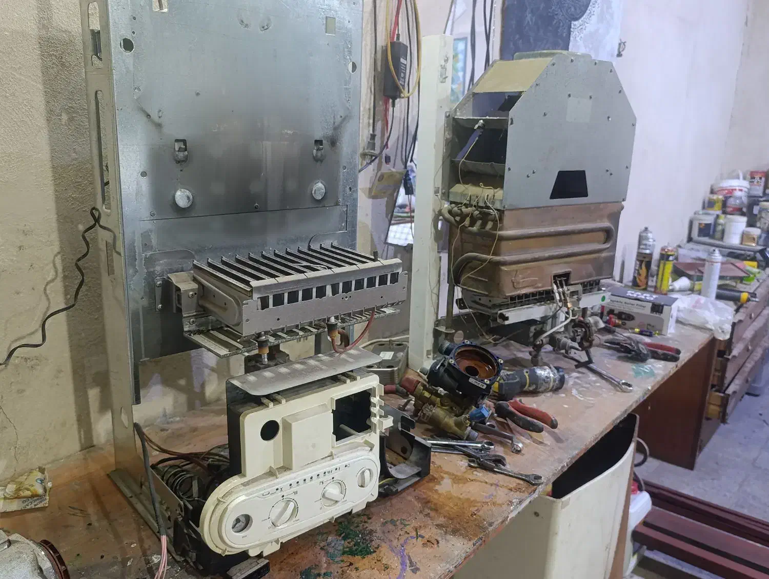 تعمیر و سرویس انواع پکیج  موتورخانه گازی  گازوئیلی|خدمات پیشه و مهارت|همدان, |دیوار