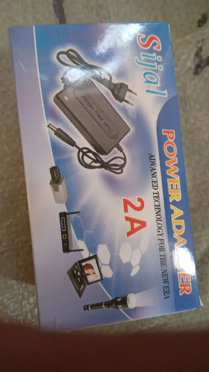 آدابتور 12ولت2آمپر|مودم و تجهیزات شبکه|تهران, انبار نفت|دیوار