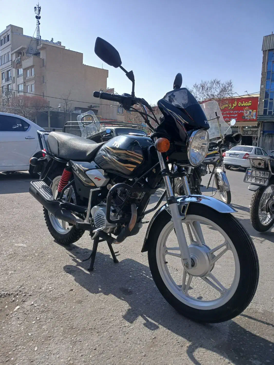 tvs HLX مدل۹۷|موتورسیکلت|تهران, خاک سفید|دیوار