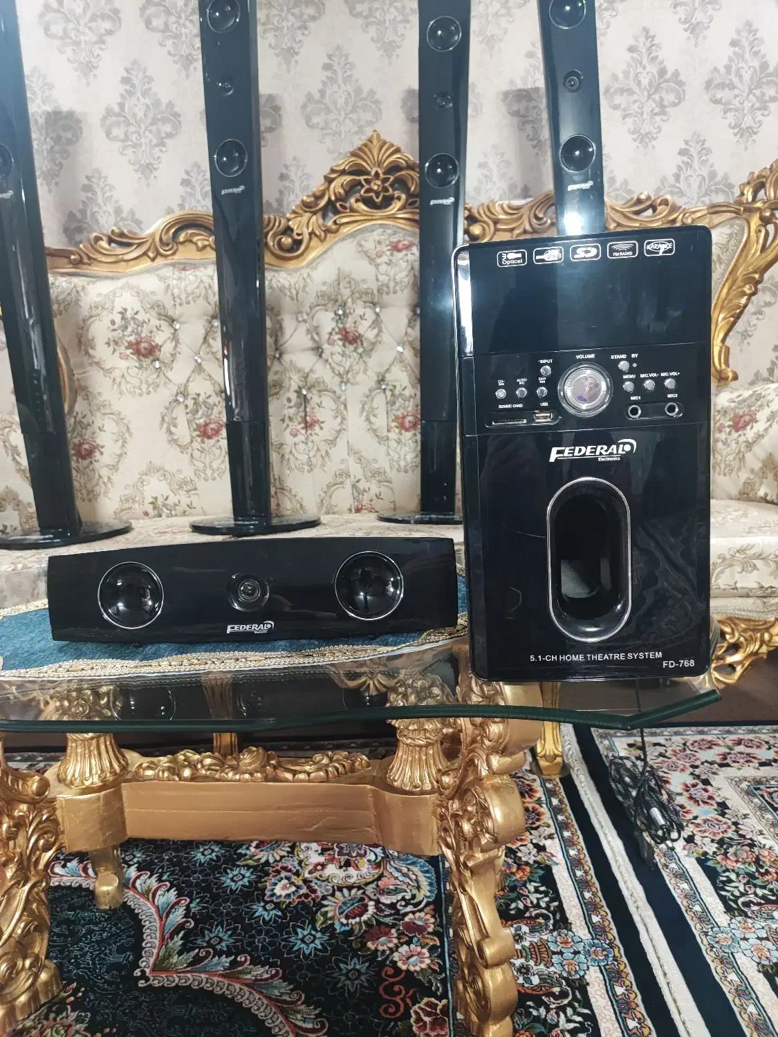 سینما خانواده مارک فدرال|سیستم صوتی خانگی|ملایر, |دیوار