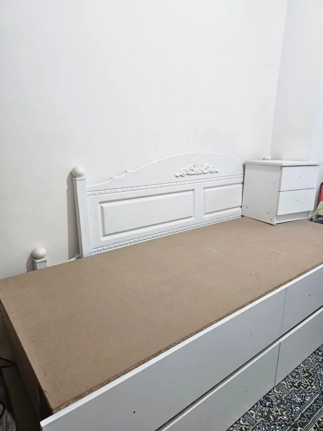 تخت دونفره فروش فوری فوری|تخت و سرویس خواب|تهران, کیانشهر|دیوار