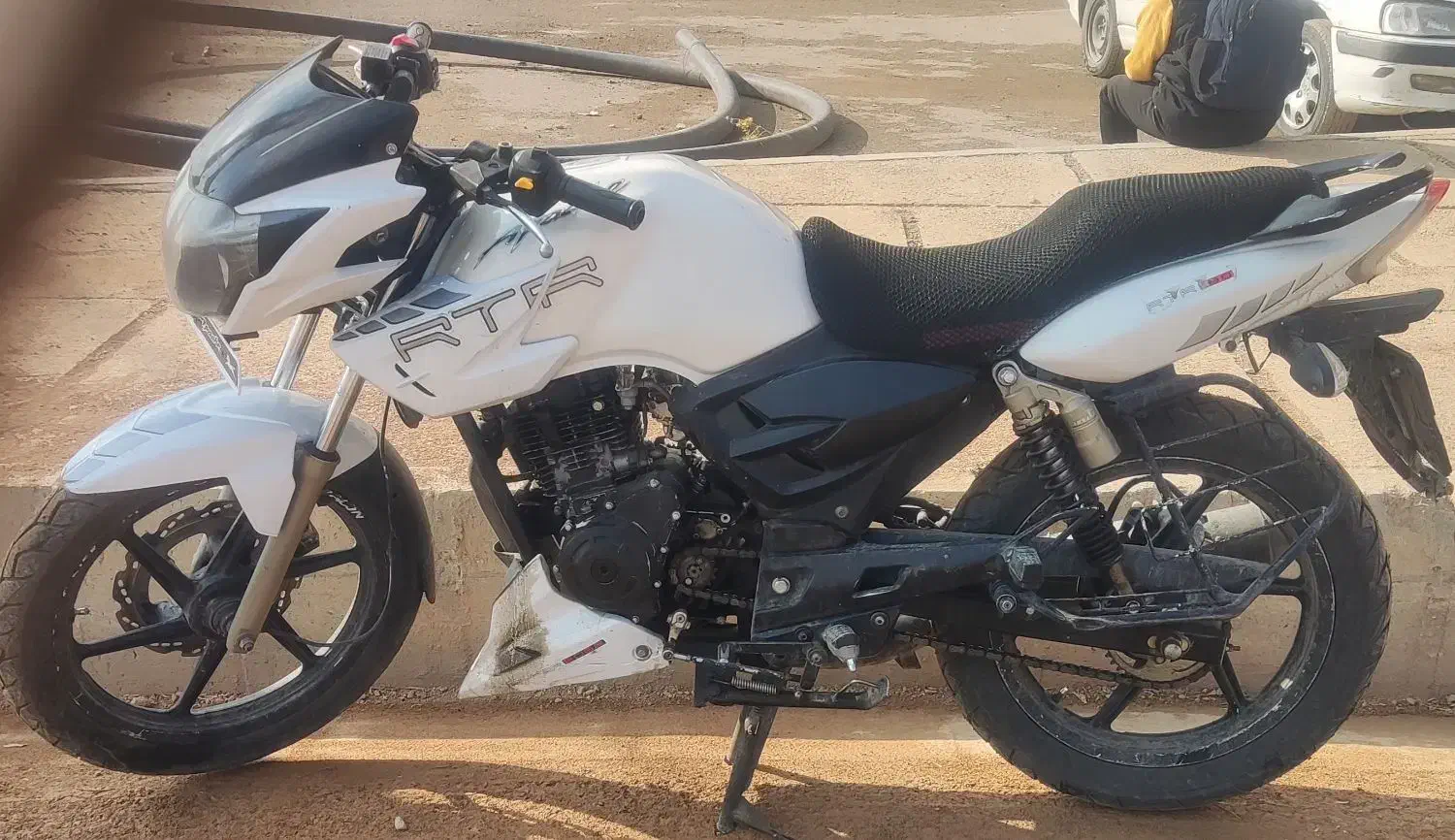 فروش موتورسیکلت اپاچی مزایده ای|موتورسیکلت|کنگاور, |دیوار