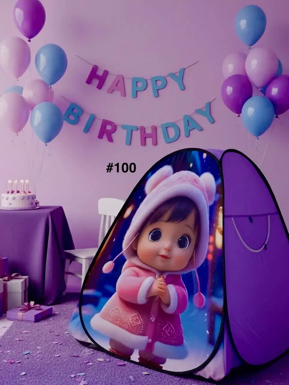 چادر بازی کودک دختر زمستونی کد 100|اسباببازی|مشهد, شهید قربانی|دیوار