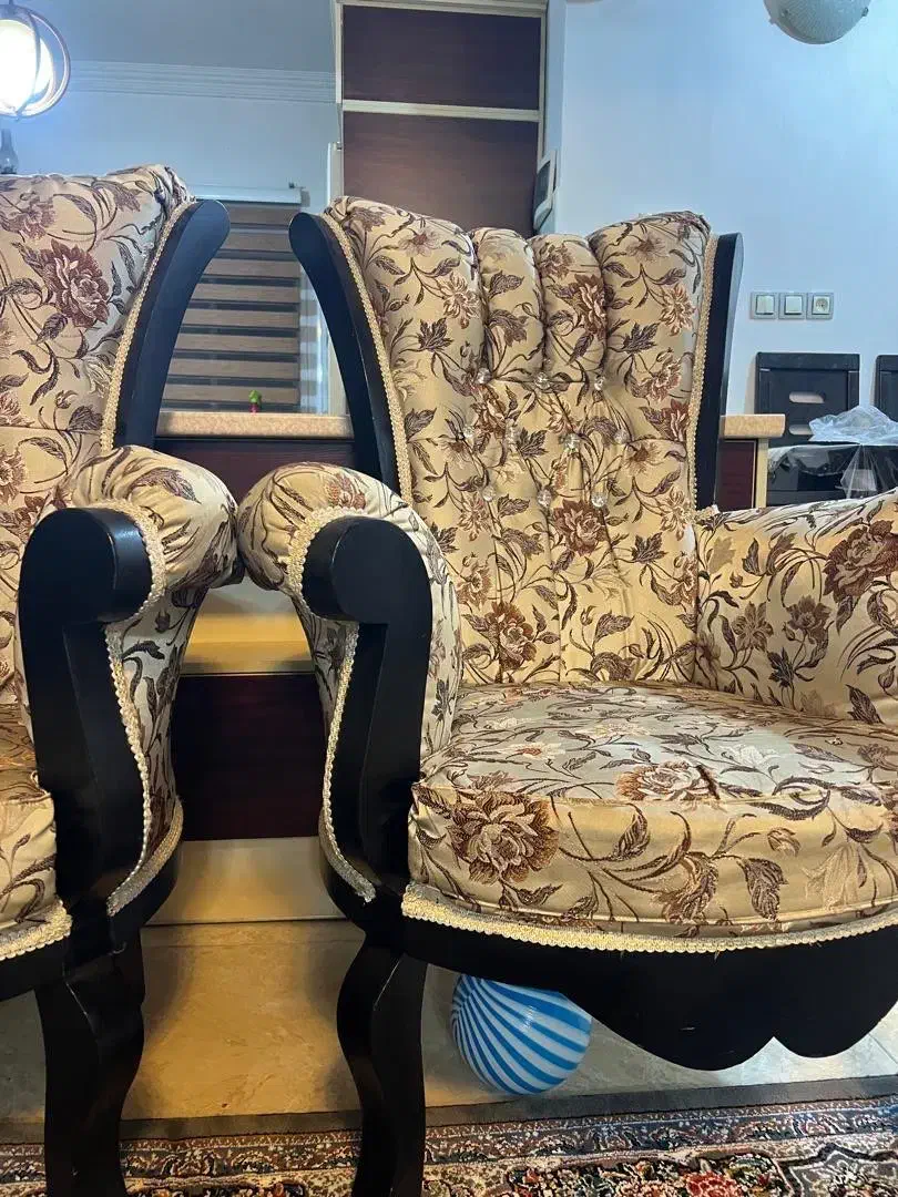 مبل تازه ۸ نفره به دلیل مهاجرت فروش|مبلمان خانگی و میز عسلی|تنکابن, |دیوار