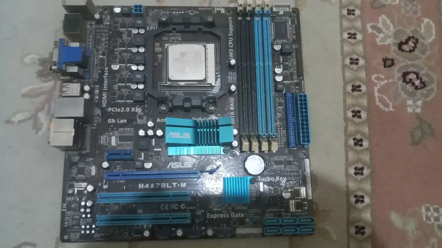 باندل ddr3 مادربرد ایسوس با cpu 4هسته|قطعات و لوازم جانبی رایانه|شهریار, شهریار|دیوار