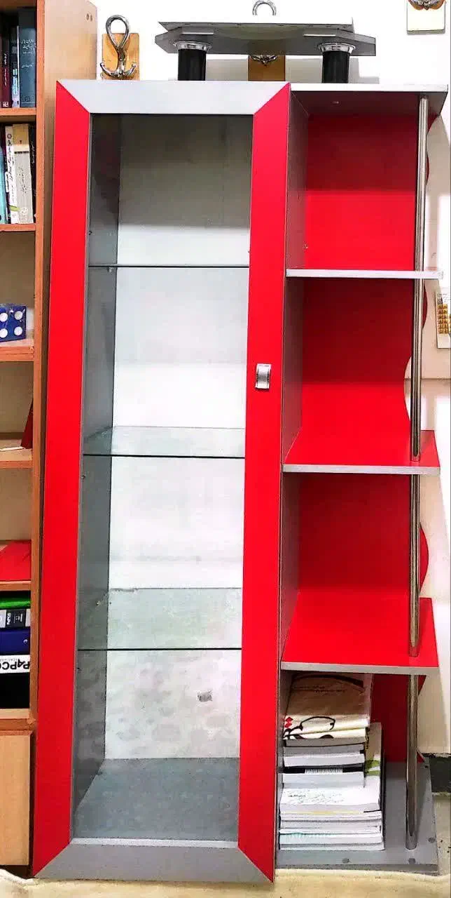 کمد و جاکتابی|کتابخانه، شلف، قفسههای دیواری|قم, زند آباد|دیوار