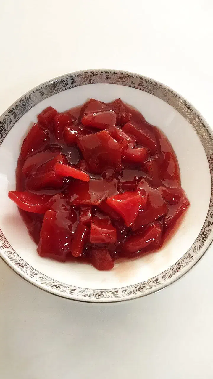 مربا به خانگی پر ملات و خوش رنگ و لعاب|خوردنی و آشامیدنی|بسطام, |دیوار