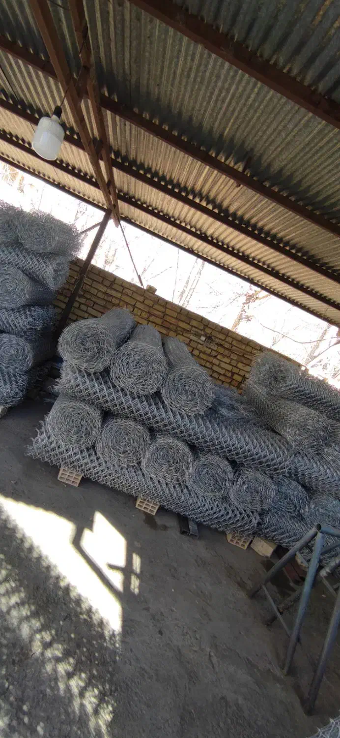 فنس حصاری 2 متری چشمه 5 مفتول 2.50|مصالح و تجهیزات ساختمان|سامان, |دیوار