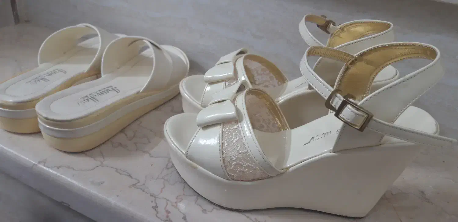 کفش عروس|کیف، کفش، کمربند|یزد, |دیوار