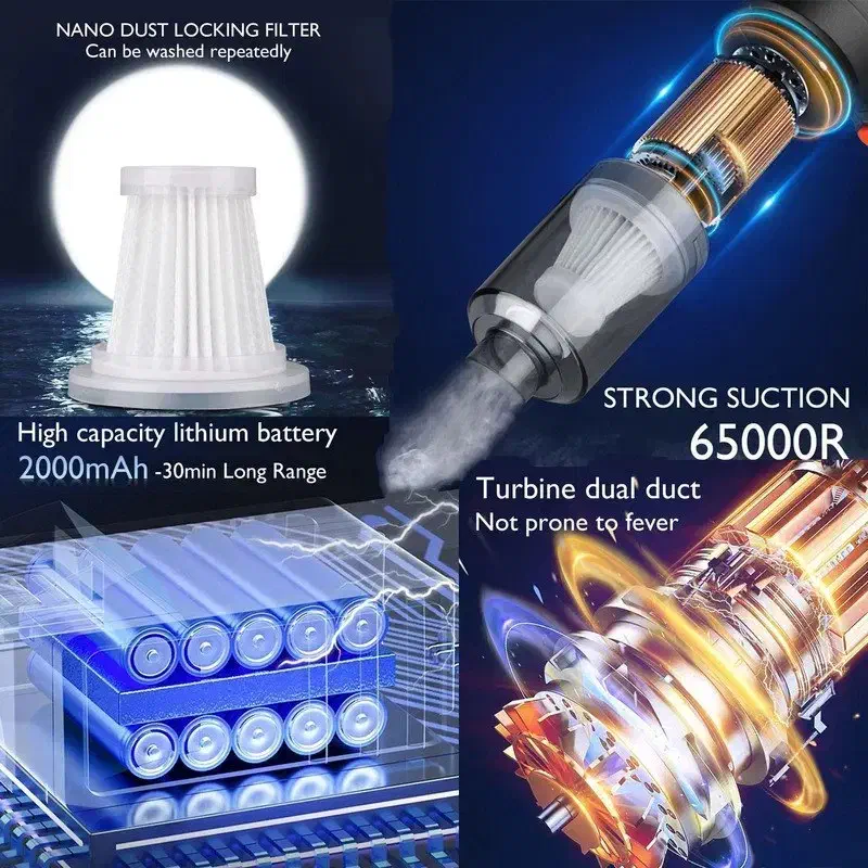 جارو برقی هم مکنده و هم دمنده مناسب منزل ماشین|جاروبرقی، جارو شارژی، بخارشو|درگهان, |دیوار