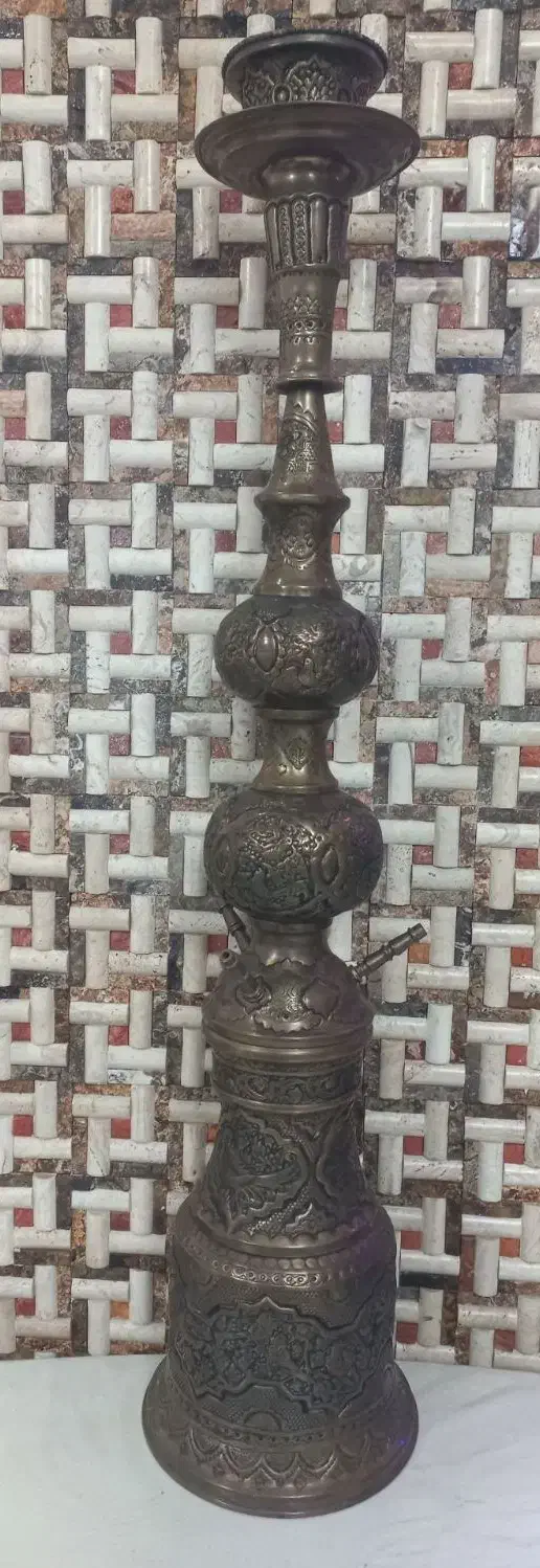 قلیان تمام برنجی|کلکسیون اشیاء عتیقه|تهران, تهرانپارس جنوبی|دیوار