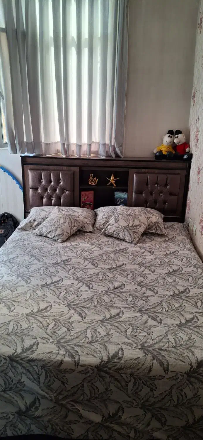 تخت دونفره همراه باتشک|تخت و سرویس خواب|اسلام‌شهر, شهرک محمدیه|دیوار