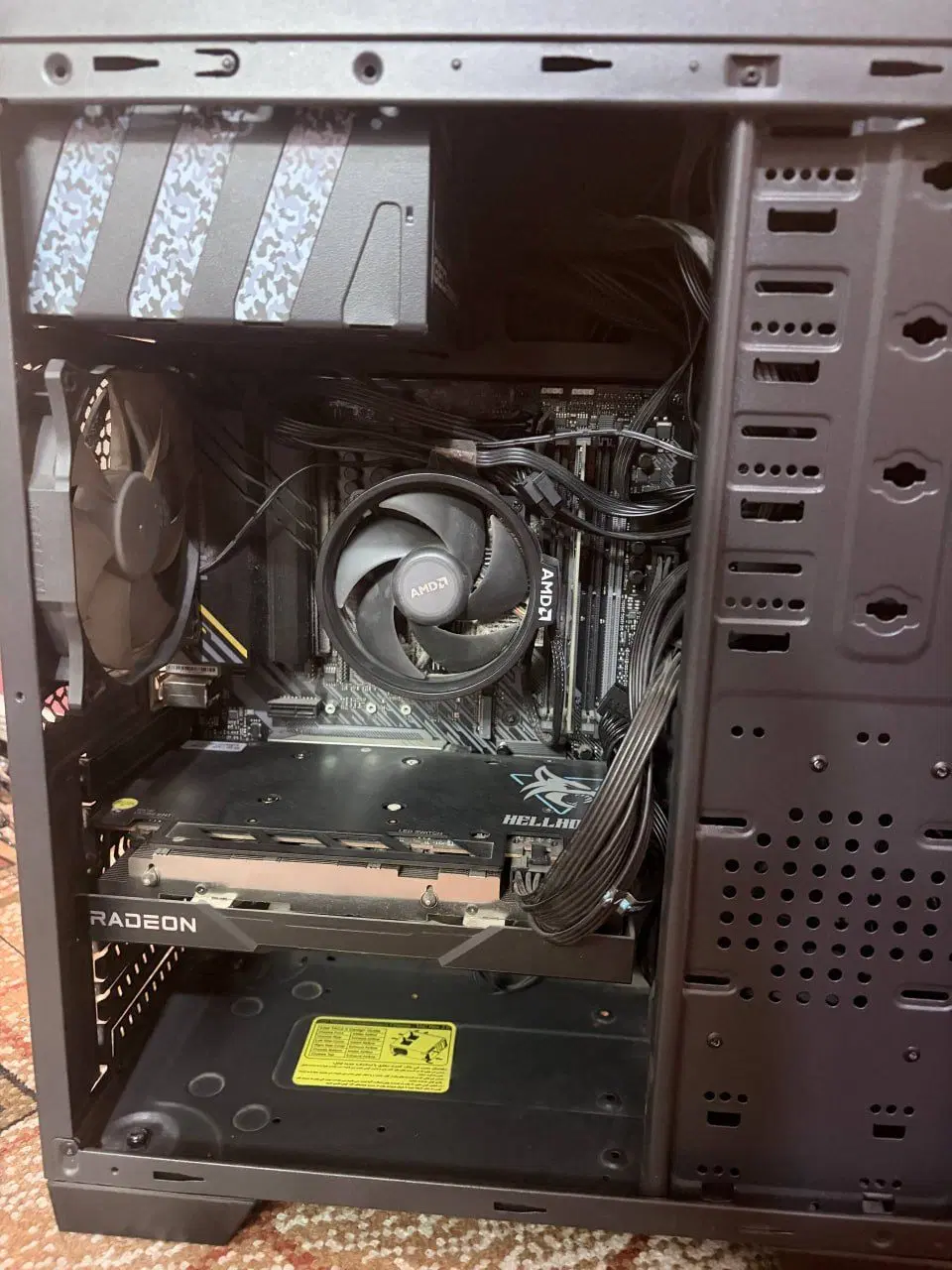 کیس گیمینگ Rx 6600 XT / R5 5500 / Ram 16GB|رایانه رومیزی|تهران, خاوران|دیوار
