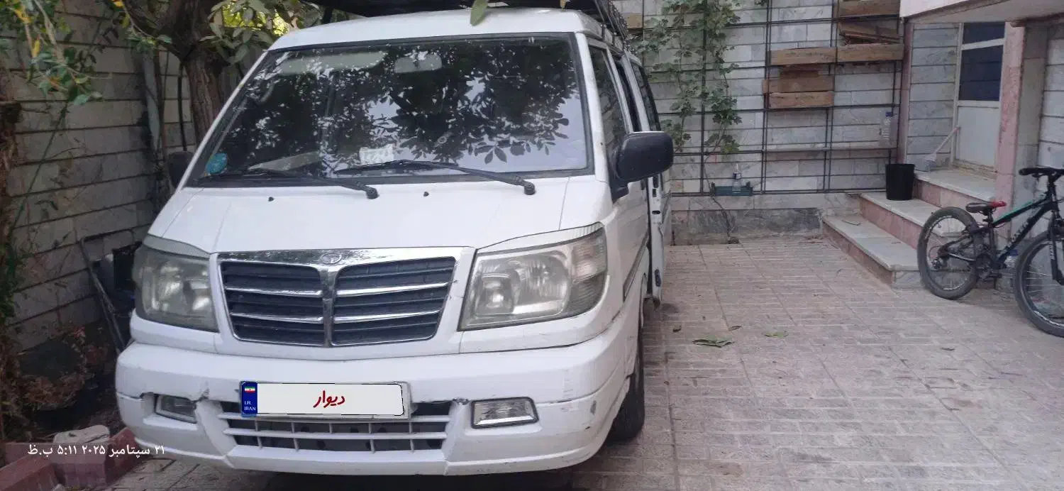 ون دلیکا پلاک سفید آماده سرویس و سفر|خودرو سواری و وانت|کرج, باغستان|دیوار