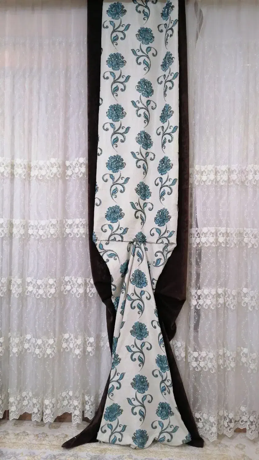 پرده|پرده، رانر، رومیزی|شیراز, شهرک مهدی‌آباد|دیوار