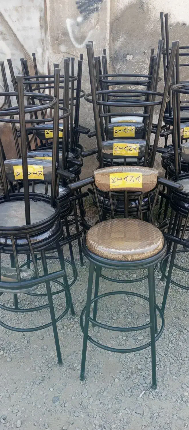 انواع صندلی رنگی کروم از تولیدی خریدکنید|صندلی و نیمکت|مشهد, یاس|دیوار