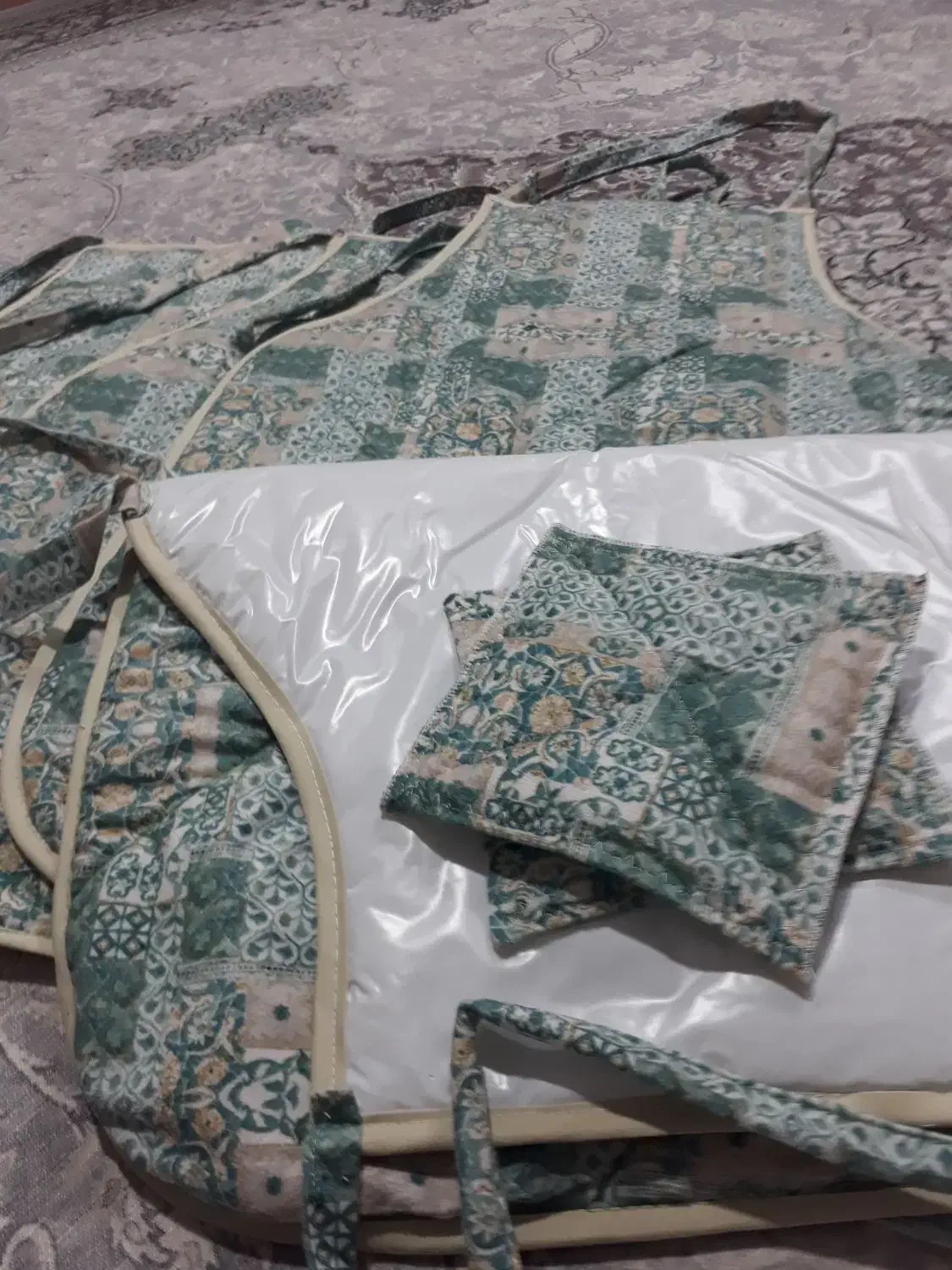 پیشبند اشپز خانه|سفره، حوله، دستمال آشپزخانه|قم, شاه ابراهیم|دیوار