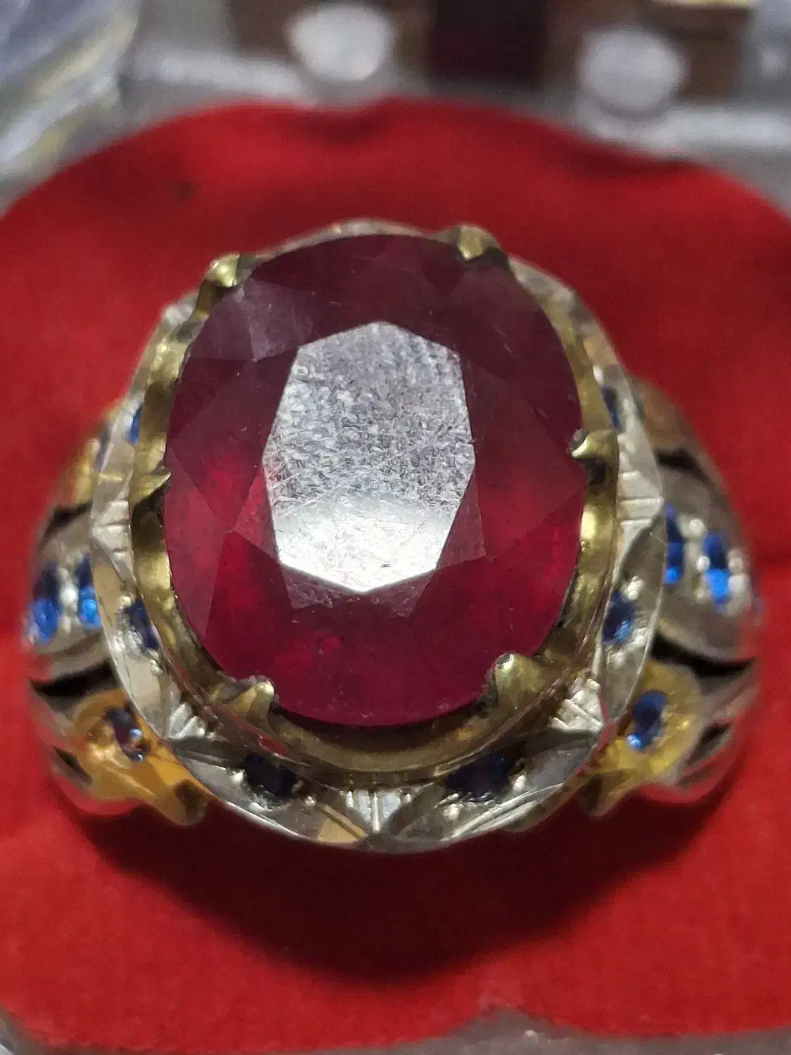 انگشتر یاقوت تاجیکستان|جواهرات|زاهدان, |دیوار