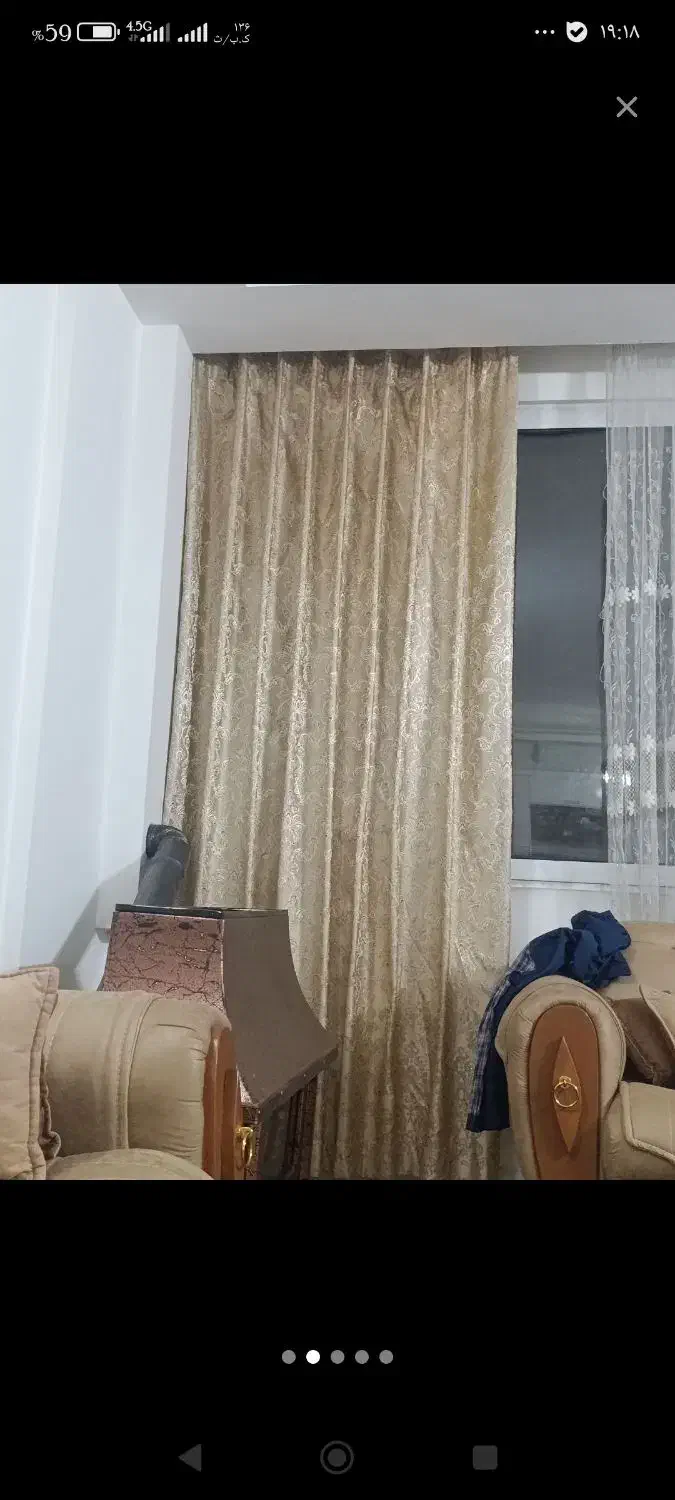 پرده|پرده، رانر، رومیزی|مشهد, کوی سیدی|دیوار