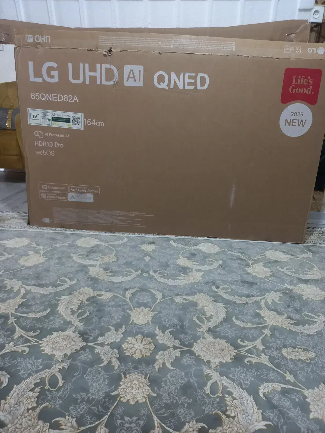 کارتن تلوزیون ۶۵  ال جی|تلویزیون و پروژکتور|اسلام‌شهر, صادقیه|دیوار