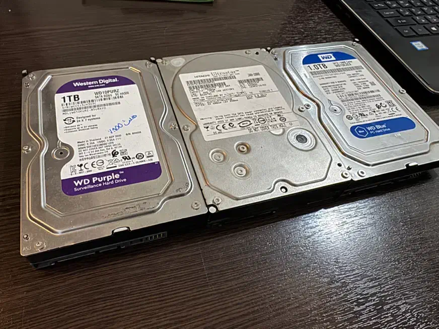 WD purple 4tb & blue 1tb  ssd samsung هارد وسترن|قطعات و لوازم جانبی رایانه|تهران, دهکده المپیک|دیوار