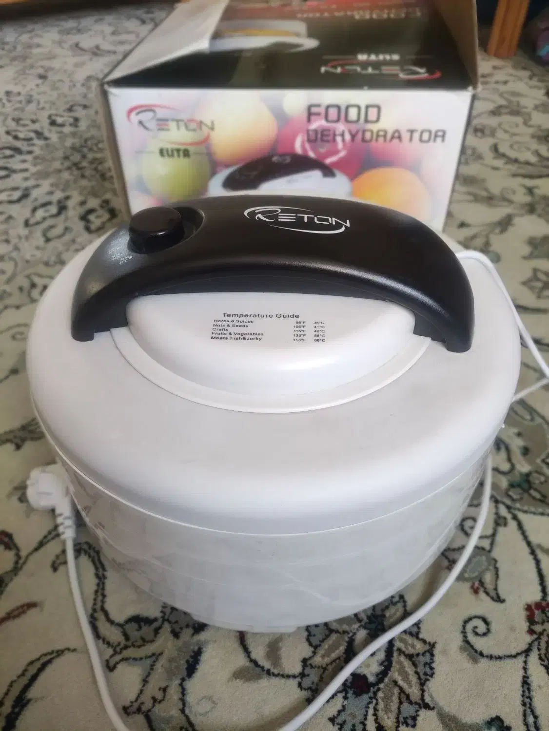 دستگاه میوه خشک کن در حد نو|سایر لوازم برقی|شیراز, دشت چنار|دیوار