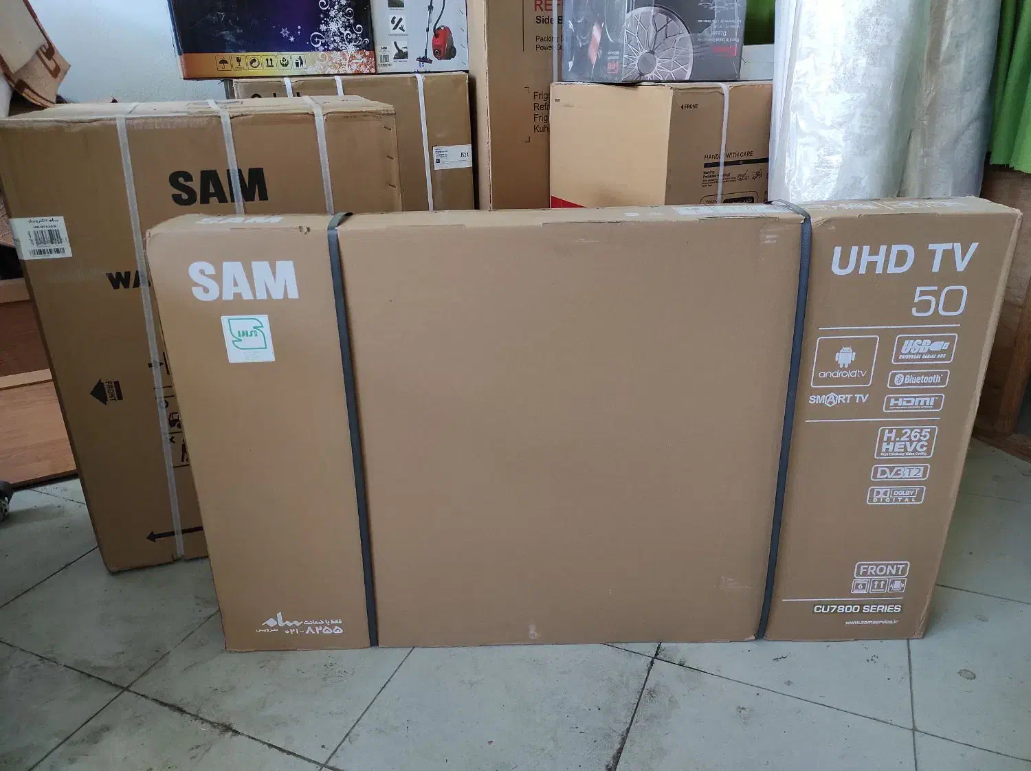 تلویزیون سام ۵۰ اینچ|تلویزیون و پروژکتور|آزادشهر, |دیوار