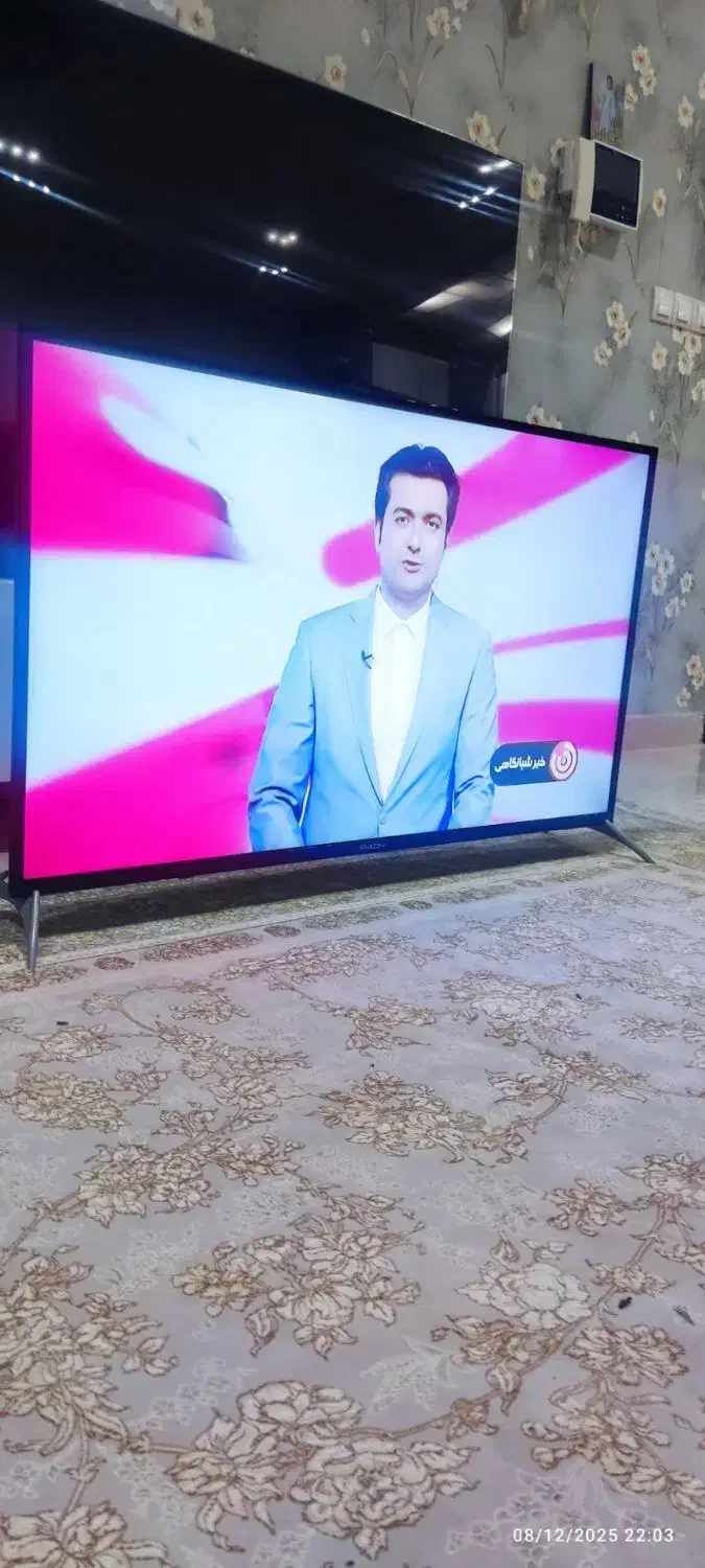 تلویزیون 55 اینچ هوشمند دهگلان|تلویزیون و پروژکتور|سنندج, |دیوار