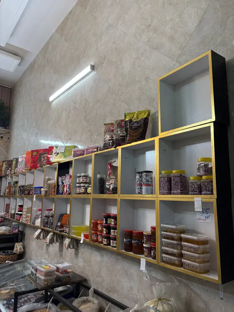 استند ۱۰ طبقه شیشه خور آجیل،شکلات،حبوبات،تخمه|فروشگاه و مغازه|قدس, شهرک فرزان|دیوار