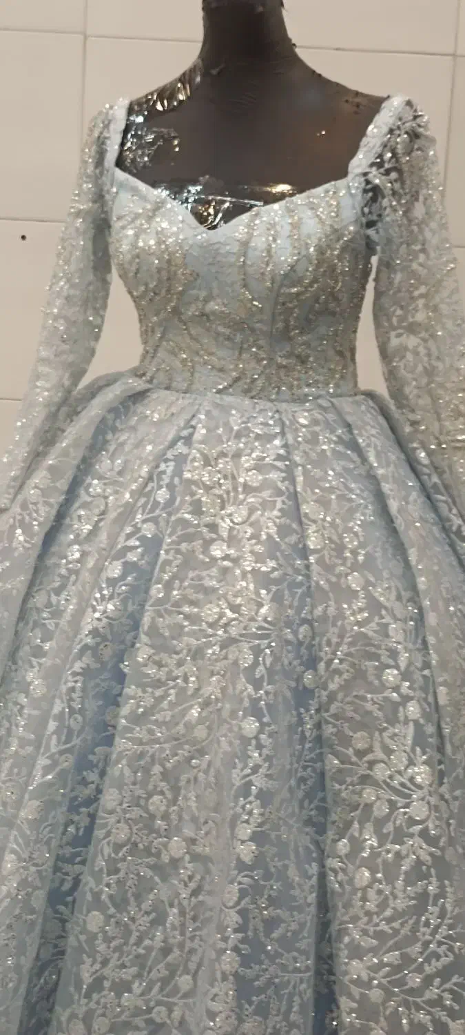 لباس آبی نامزدی|لباس|قم, نیروگاه|دیوار