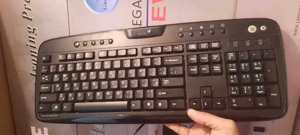 کیبورد جنیوس KB220e|قطعات و لوازم جانبی رایانه|قزوین, |دیوار