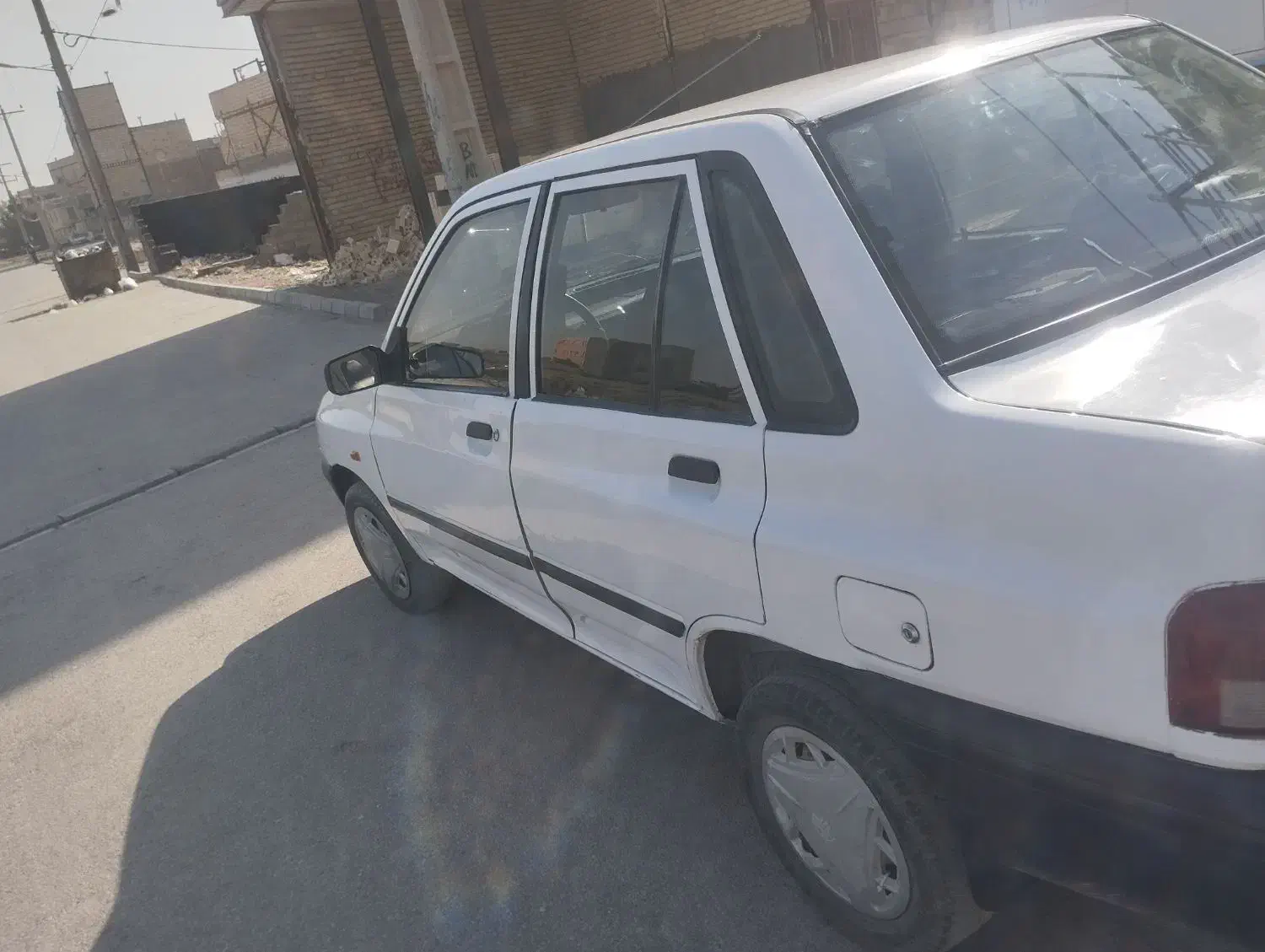 پراید مدل 89 سفید عروسک|خودرو سواری و وانت|تربت جام, نظامی|دیوار
